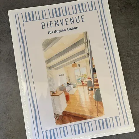 Le Duplex Ocean 7 Pers La Chaume Vue